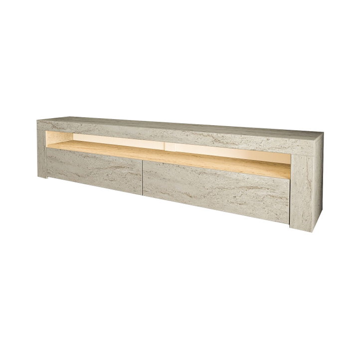 Hanah Home Soporte para TV Batı - Travertino Hanah Home Soporte para TV Batı - Travertino